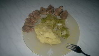 Рецепт Картофельное пюре с травами и чесноком