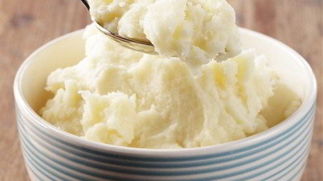 Рецепт Картофельное пюре с трюфельным маслом и маскарпоне