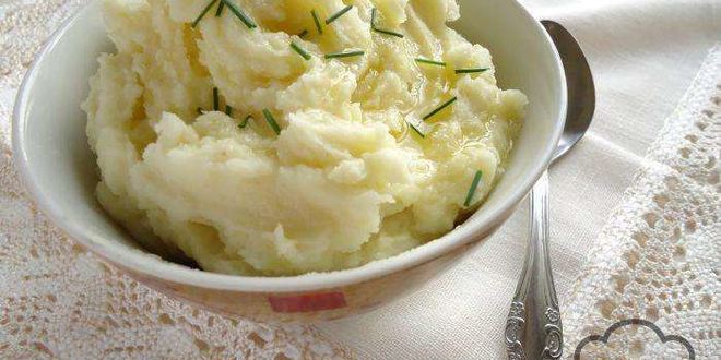 Рецепт картофельное пюре со сливочным сыром