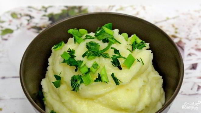 Рецепт Картофельное пюре в мультиварке