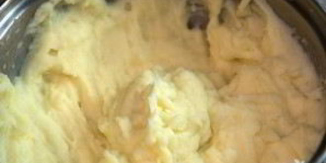 Рецепт картофельное пюре