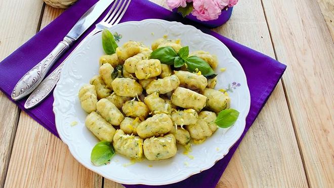 Рецепт Картофельные ньокки с базиликом