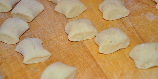 Рецепт картофельные ньокки с сыром джюгас