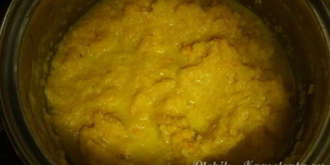 Рецепт картофельные ньокки с тыквенным соусом