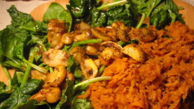 Рецепт Хрустящий гарнир из батата