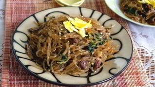 Рецепт Корейская лапша с мясом