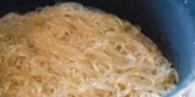 Рецепт корейская лапша с мясом