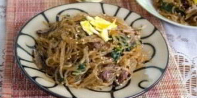 Рецепт корейская лапша с мясом
