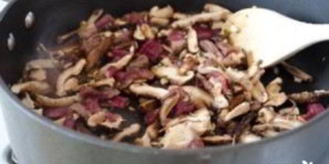 Рецепт корейская лапша с мясом