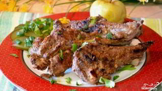 Рецепт Баранья котлета на косточке