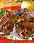 Баранья котлета на косточке