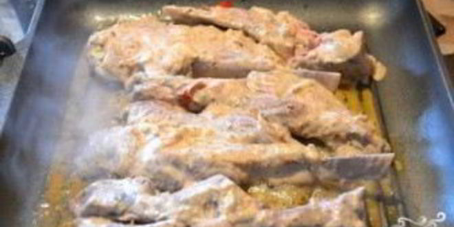 Рецепт баранья котлета на косточке