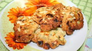 Рецепт Быстрые куриные котлетки с плавленым сыром