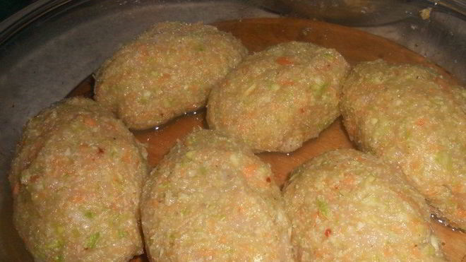 Рецепт Диетические котлеты из куриного фарша