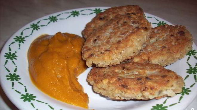 Рецепт Геркулесовые котлеты