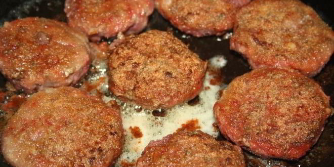 Рецепт говяжьи котлетки с овощами