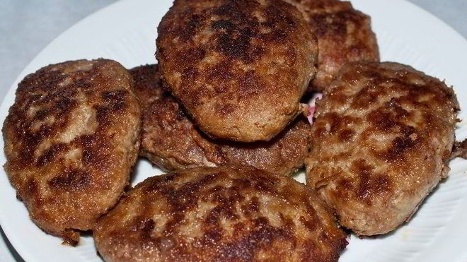 Рецепт Говяжьи котлеты