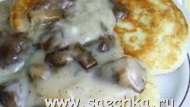 Рецепт Картофельные котлеты с грибами