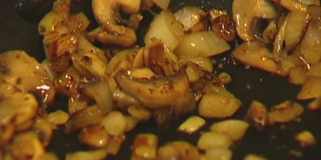 Рецепт котлетки из гречки с грибами и петрушкой