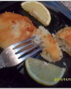 Котлетки из трески и картофеля