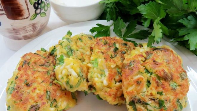 Рецепт Котлетки из яиц с зеленью