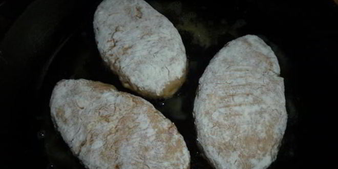 Рецепт котлетки с черемшой и петрушкой