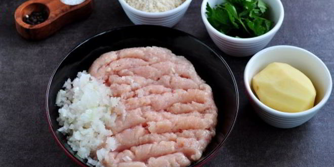 Рецепт котлеты из фарша без хлеба