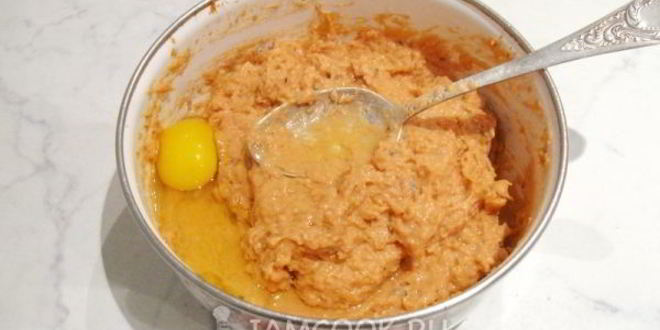 Рецепт котлеты из фарша лосося с зеленым луком