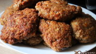 Рецепт Котлеты из говядины с печенью