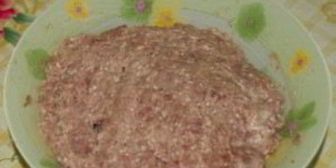 Рецепт котлеты из индейки с геркулесом