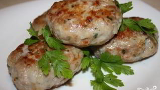 Рецепт Котлеты из индейки с рисом