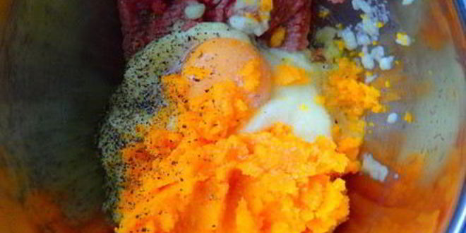 Рецепт котлеты из индейки с тыквой