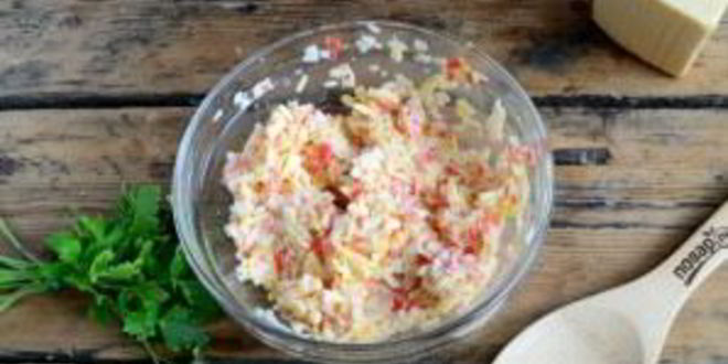 Рецепт котлет иза крабовых палочка с сырома