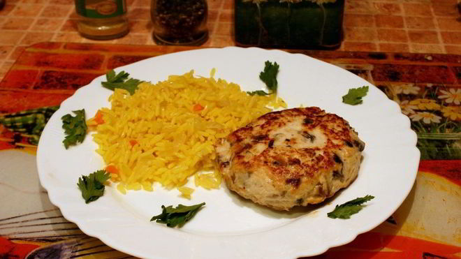 Рецепт Котлеты из курицы и шампиньонов