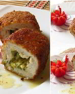 Котлеты из курицы с сыром и укропом