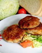 Котлеты из пекинской капусты с фаршем