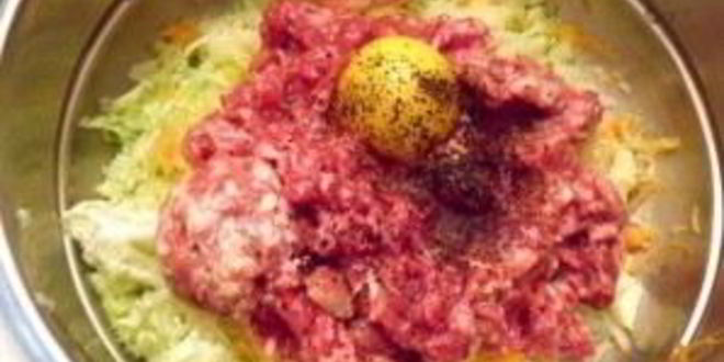 Рецепт котлеты из пекинской капусты с фаршем