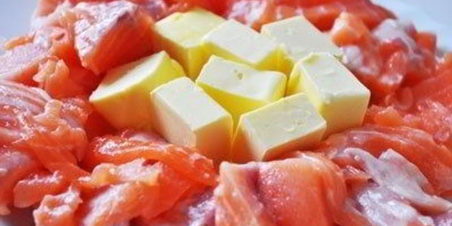 Рецепт котлеты из семги и крабовых палочек