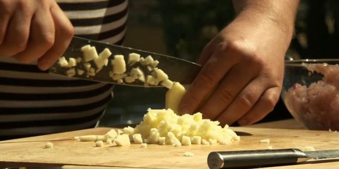 Рецепт котлеты из сига с печеным картофелем