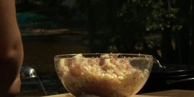 Рецепт котлеты из сига с печеным картофелем