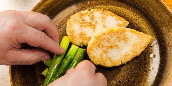 Рецепт котлеты из судака с польским соусом