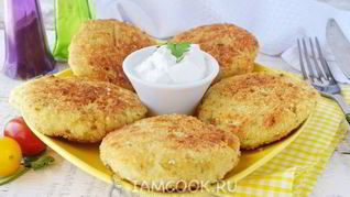 Рецепт Котлеты из зубатки