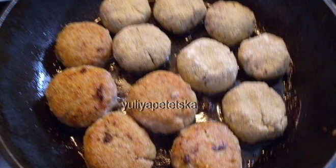 Рецепт котлеты мясо-овощные