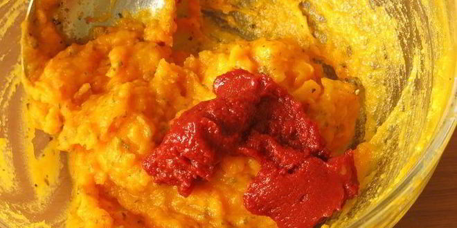 Рецепт котлеты-привидения с пряным тыквенным соусом