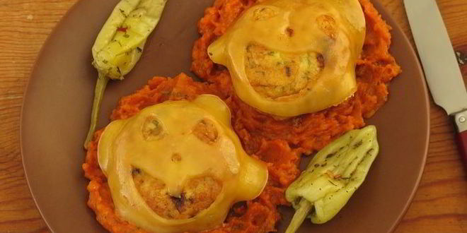 Рецепт котлеты-привидения с пряным тыквенным соусом