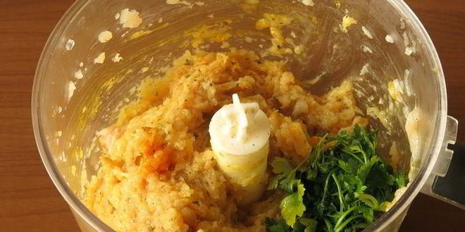 Рецепт котлеты-привидения с пряным тыквенным соусом