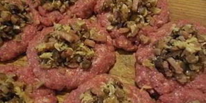 Рецепт котлеты с грибами в духовке