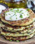 Котлеты с мясным фаршем и кабачками