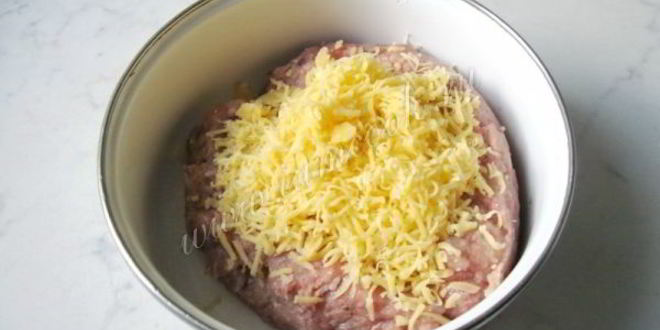 Рецепт котлеты с сыром и отварным яйцом