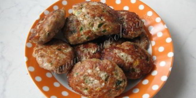 Рецепт котлеты с сыром и отварным яйцом